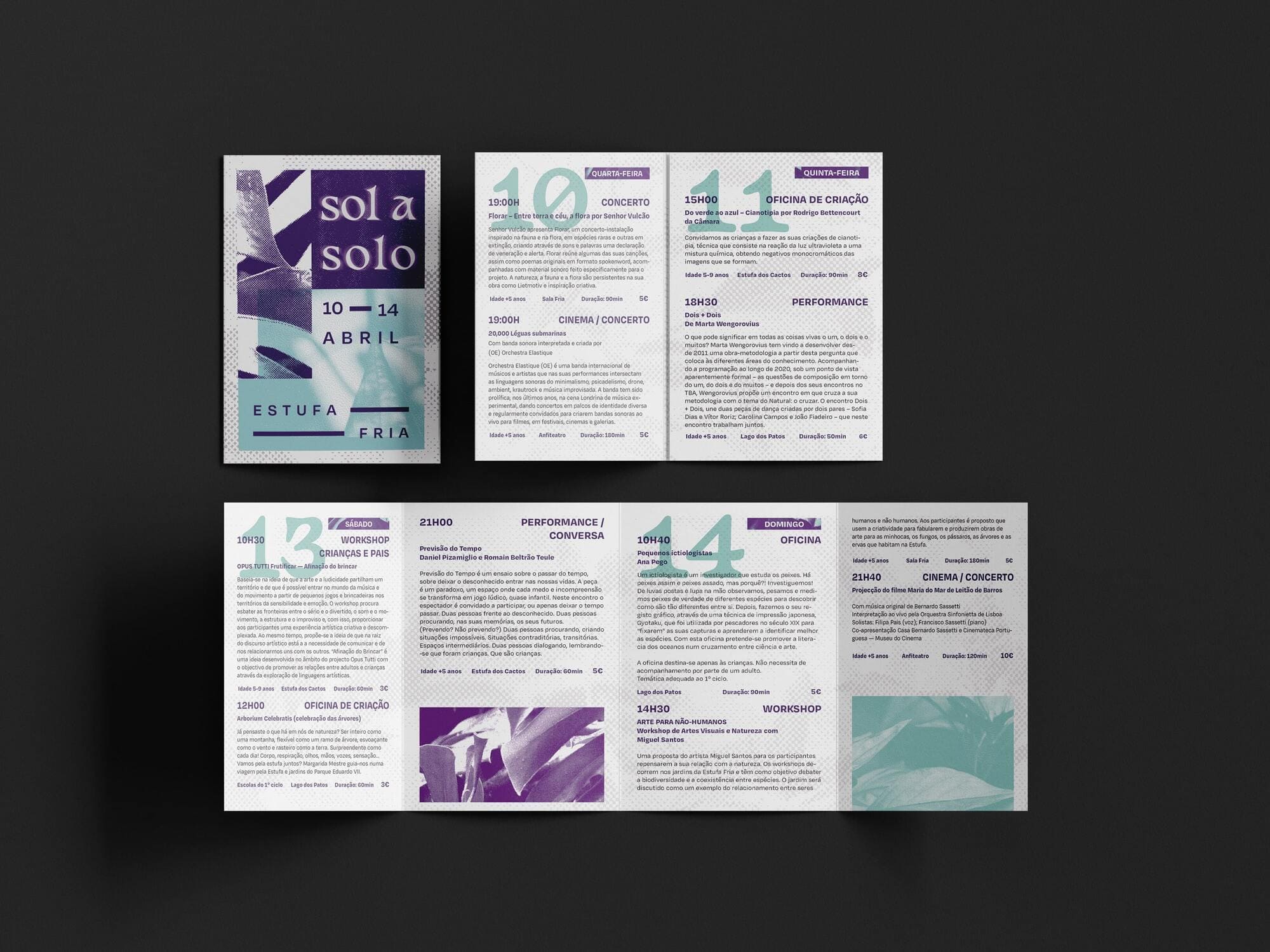 Foldable flyer front