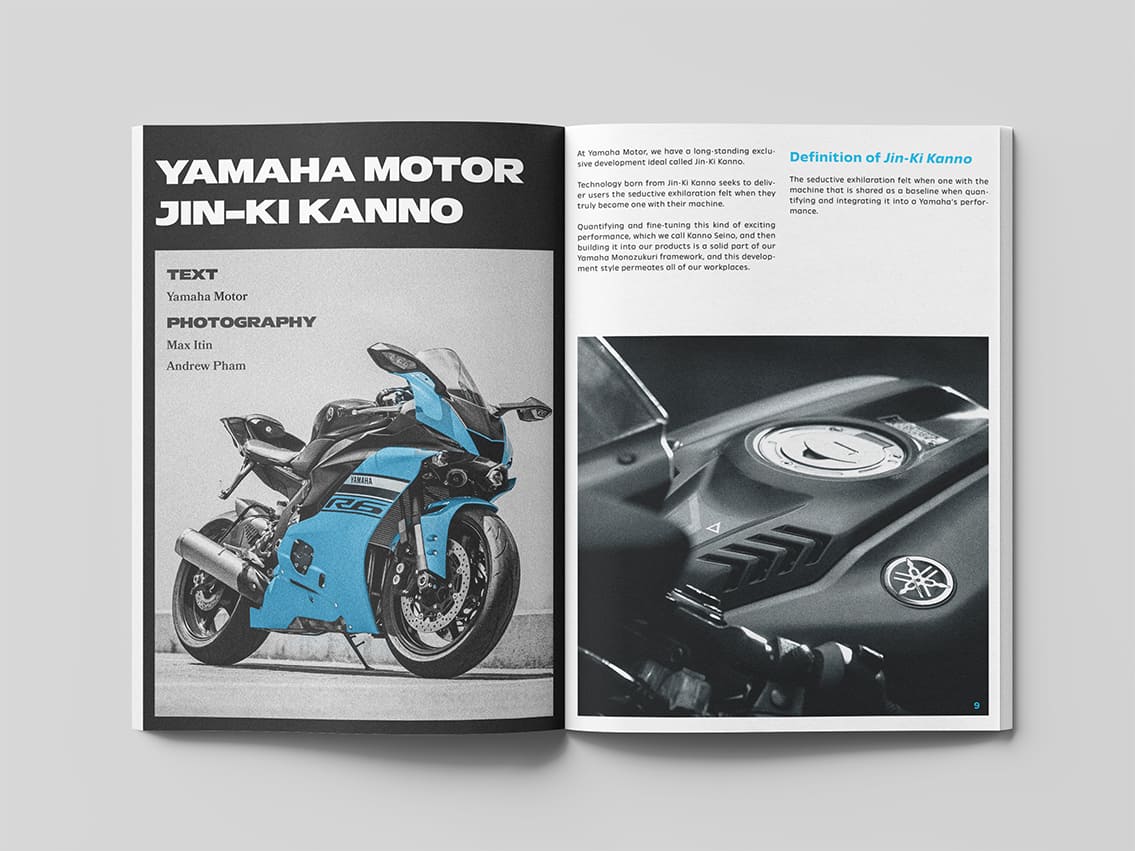 Throttle Therapy magazine spread